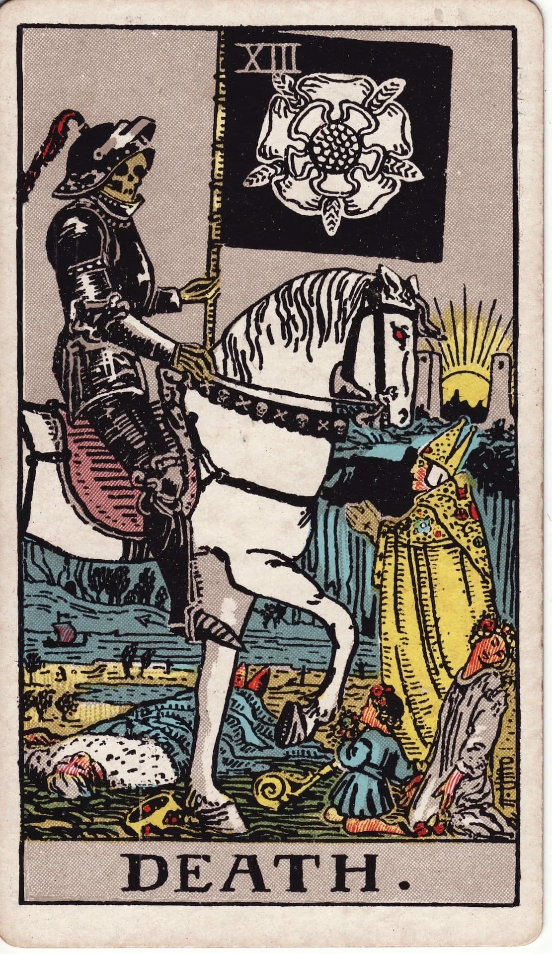 The Death card from the Rider-Waite-Smith deck